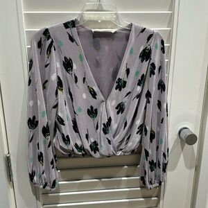 Astr the Label Cropped Blouse